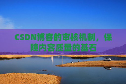 CSDN博客的审核机制,保障内容质量的基石